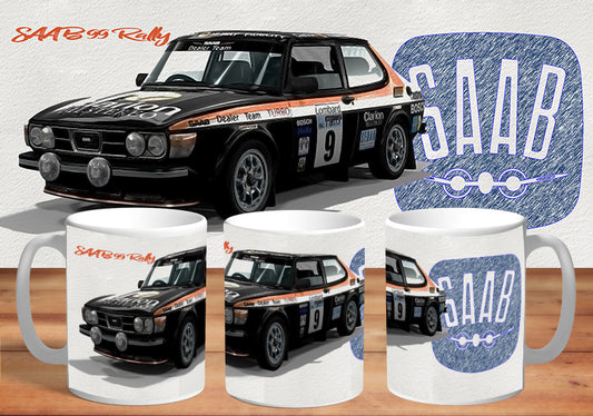 Mugg Saab 99 Rally 330ml