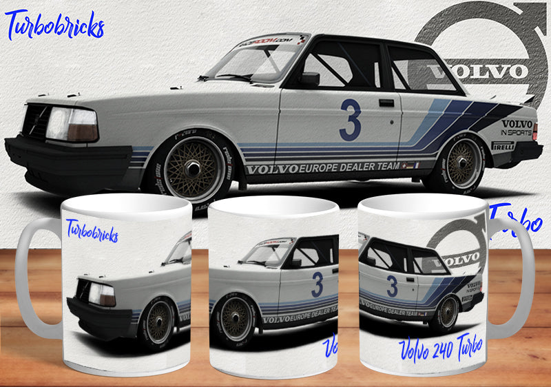 Mugg Volvo 240 Racing #3 330ml